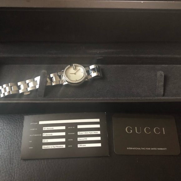 Gucci diamond authentic watch - Picture 4 of 4